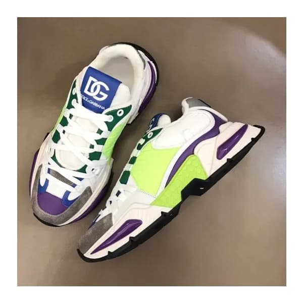 돌체앤가바나 남성 클래식 그린 스니커즈 - Mens Green Sneakers - dol0… - 1
