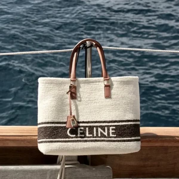 셀린느 여성 그레이 카바스백 - Womens Gray Cabas Bag - cel0391x - 1