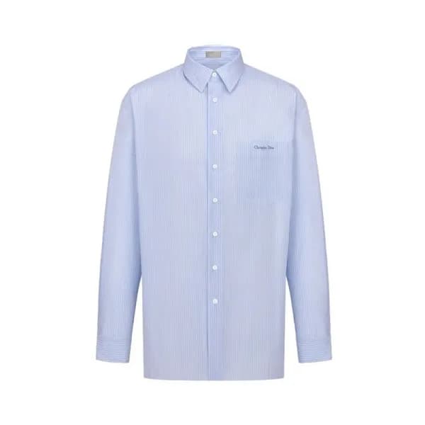 디올 남성 클래식 블루 셔츠 - Mens Blue Tshirts - dio02048x - 1
