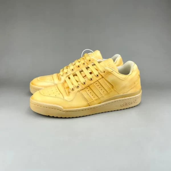 프라다 남성 클래식 옐로우 스니커즈 - Prada Mens Yellow Sneakers -… - 1