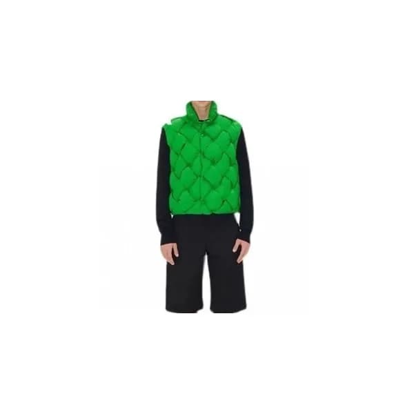 보테가베네타 남/녀 그린 다운 베스트 - Bottega veneta Unisex Green… - 1
