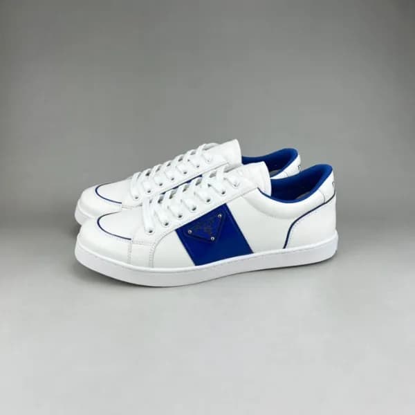 프라다 남성 화이트 스니커즈 - Prada Mens White Sneakers - pr05… - 1