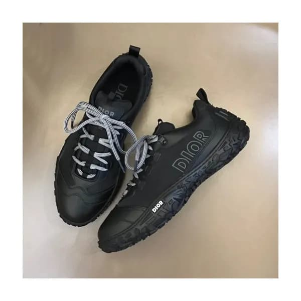 디올 남성 블랙 스니커즈 - Dior Mens Black Sneakers - dio0222… - 1