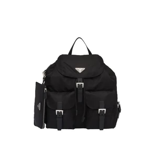 프라다 남성 블랙 미디움 백팩 - Prada Mens Black Back Pack - pr… - 1