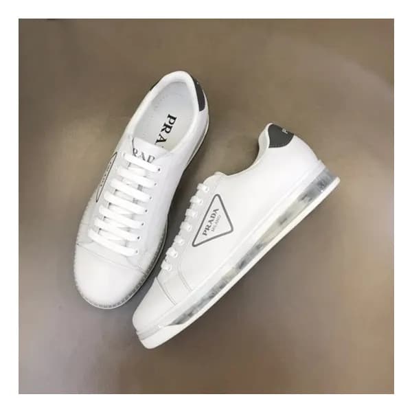 프라다 남성 그레이 스니커즈 - Prada Mens Gray Sneakers - pr388… - 1