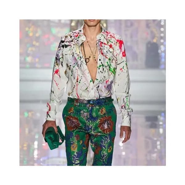 돌체앤가바나 남성 화이트 셔츠 - Dolce&Gabbana Mens White Shirts… - 1