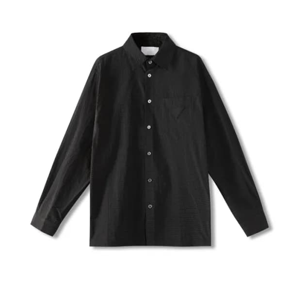 프라다 남성 모던 블랙 셔츠 - Prada Mens Black Tshirts - pr674… - 1