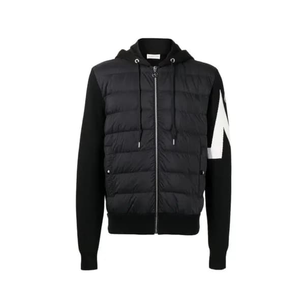 몽클레어 남성 블랙 다운 자켓 - Moncler Mens Black Down Jackets… - 1