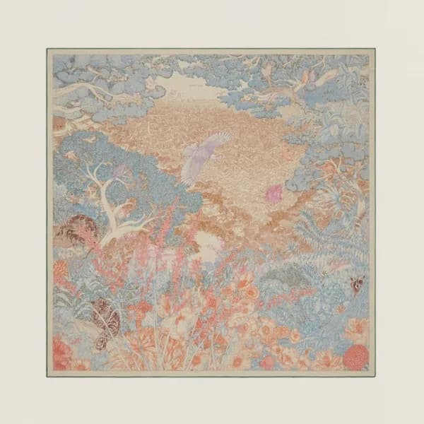 에르메스 여성 스퀘어 숄 - Hermes Womens Square Shawl - hr408… - 1