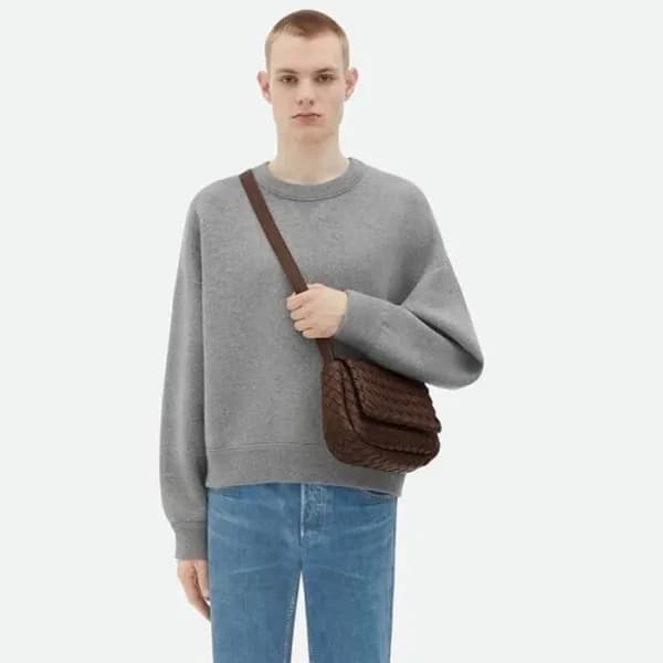 보테가베네타 남성 브라운 코블백 - Bottega Veneta Mens Brown Cobb… - 1