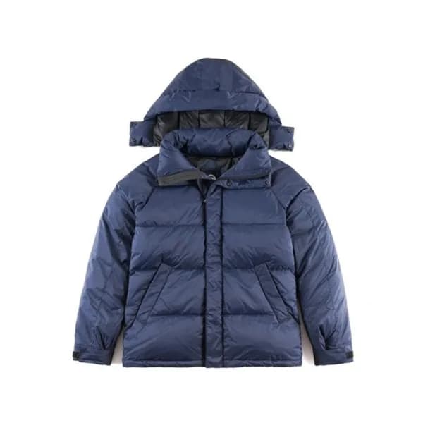캐나다구스 남/녀 네이비 패딩 - Canada goose Unisex Navy Paddi… - 1