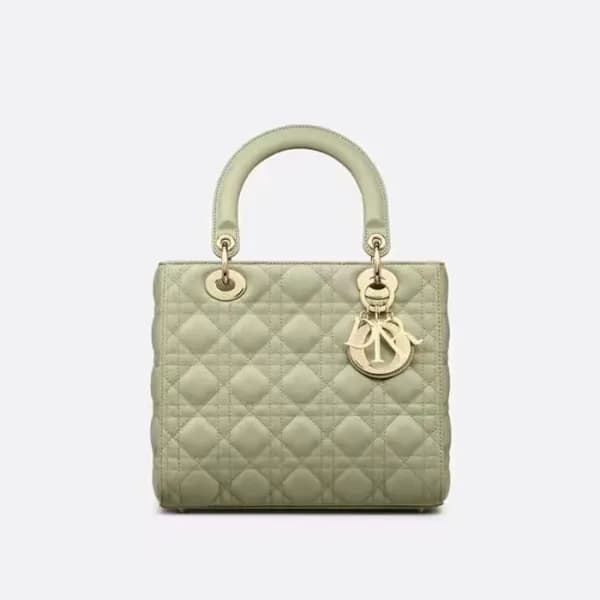 디올 여성 그린 레이디 백 - Dior Womens Green Lady Bag - dib4… - 1
