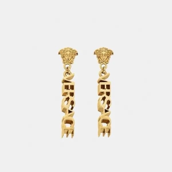 베르사체 여성 옐로우 골드 이어링 - Versace Womens Yellow Gold Ea… - 1