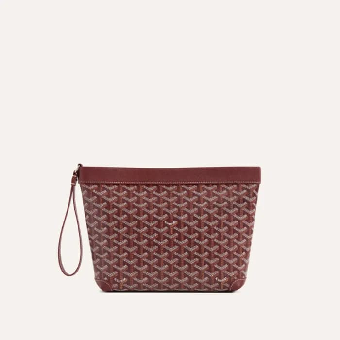 고야드 남/녀 버건디 콘티 파우치 - Goyard Unisex Conti Pouch - g… - 1