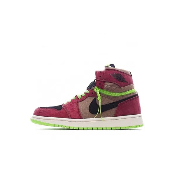 나이키 남/녀 레드 하이탑 스니커즈 - Nike Air Jordan 1 Unisex Sne… - 1