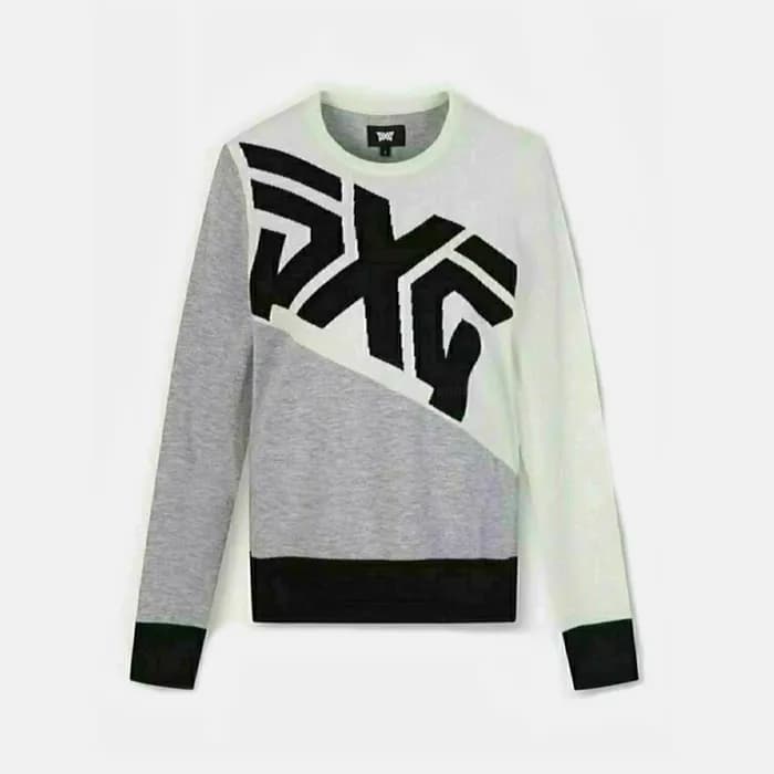 PXG 남성 빅로고 라운드넥 스웨터 - gol489x - 1