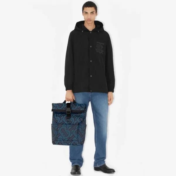 버버리 남성 블루 백팩 - Burberry Mens Blue Backpack - bub21… - 1