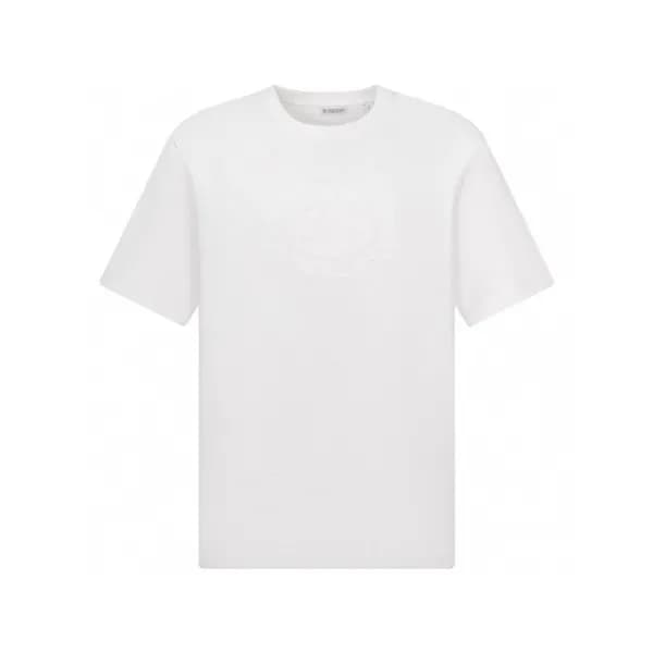 버버리 남성 화이트 반팔 티셔츠 - Burberry Mens White Tshirts - … - 1