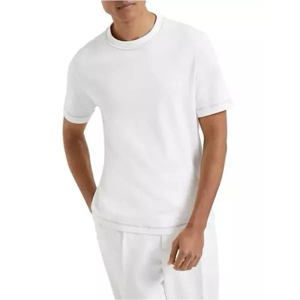 브루넬로쿠치넬리 남성 반팔티 티셔츠 - Brunello Cucinelli Mens Tshi… - 1