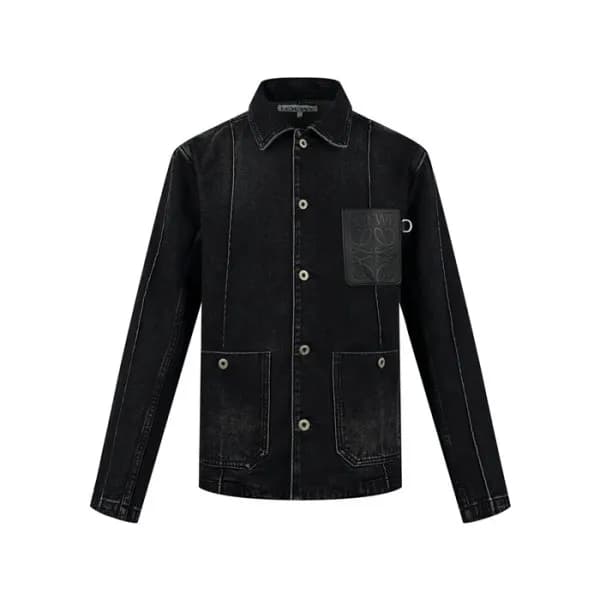 로에베 남성 블랙 재킷 - Loewe Mens Black Jackets - loc2205x - 1