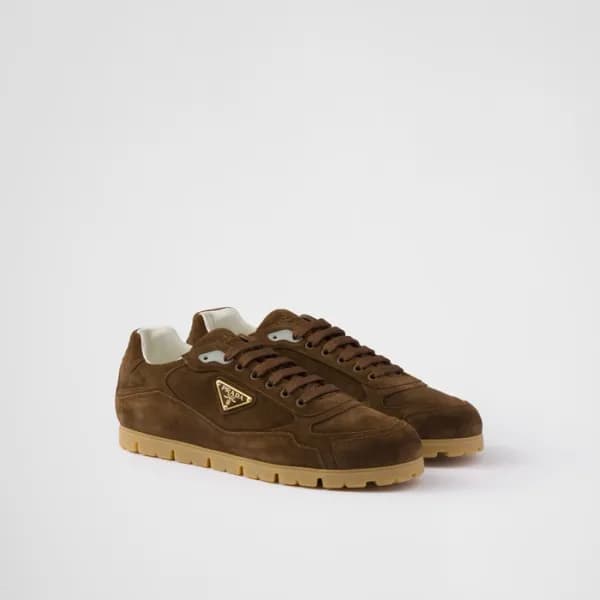 프라다 남성 브라운 스니커즈 - Prada Mens Brown Sneakers - prs1… - 1