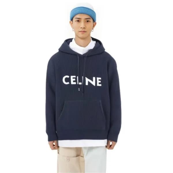 셀린느 남성 후드 니트웨어 - Celine Mens Hood Knitwear - cec25… - 1