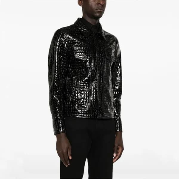 톰포드 남성 가죽 자켓 - Tom Ford Mens Leather Jacket - toc2… - 1