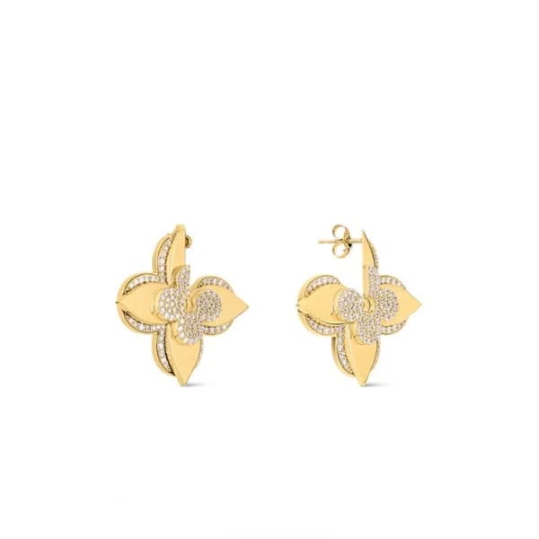 루이비통 여성 골드 이어링 - Louis vuitton Womens Gold Earring… - 1