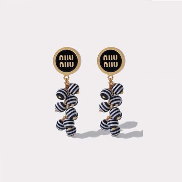 미우미우 여성 골드 이어링 - Miumiu Womens Gold Earring - acc2… - 1