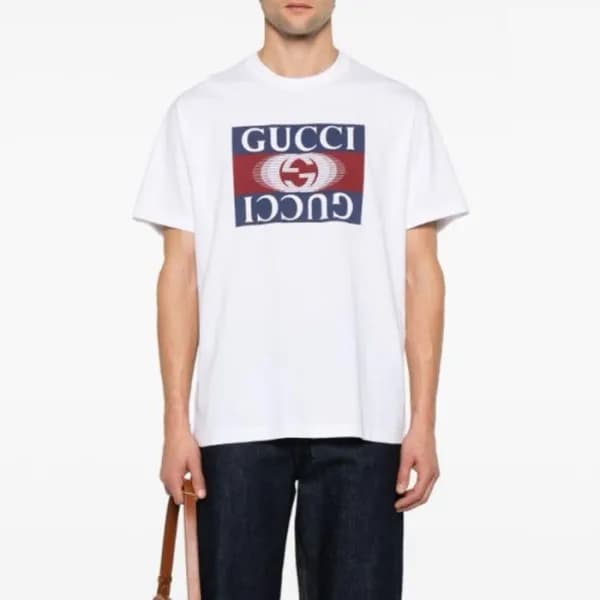 구찌 남성 라운드 반팔티 - Gucci Mens Round Tshirt - guc4766x - 1