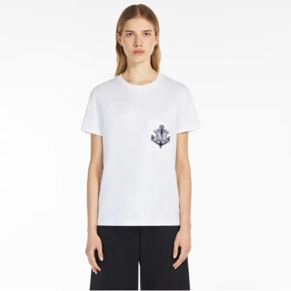 막스마라 여성 크루넥 반팔티 - Maxmara Womens Round Tshirt - ma… - 1