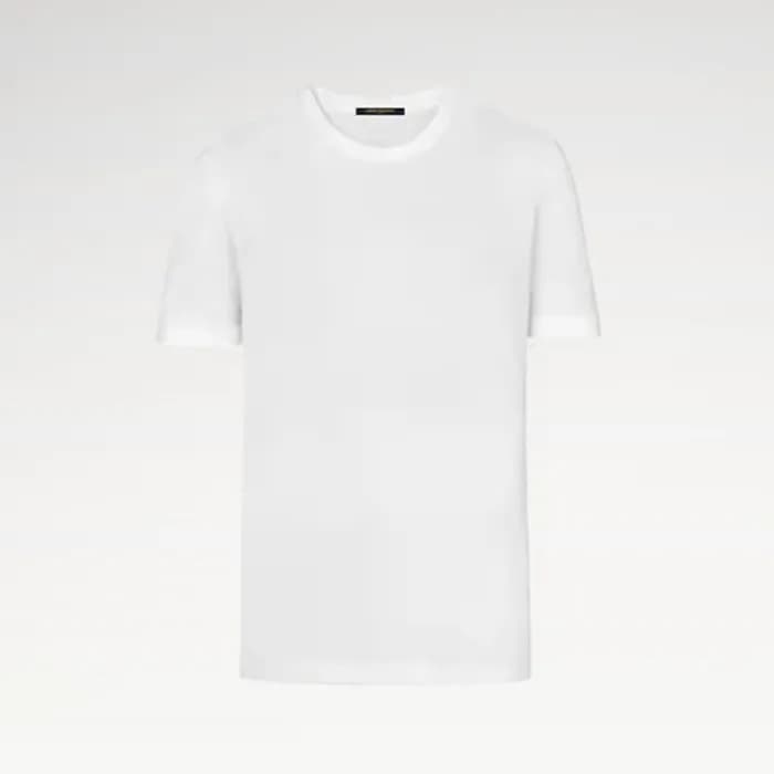 루이비통 남성 라운드 반팔 티셔츠 - Louis vuitton Mens Round Tshi… - 1