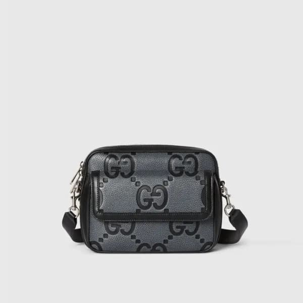 구찌 남성 GG 점보 스몰 크로스백 - Gucci Mens GG Jumbo Small Cr… - 1