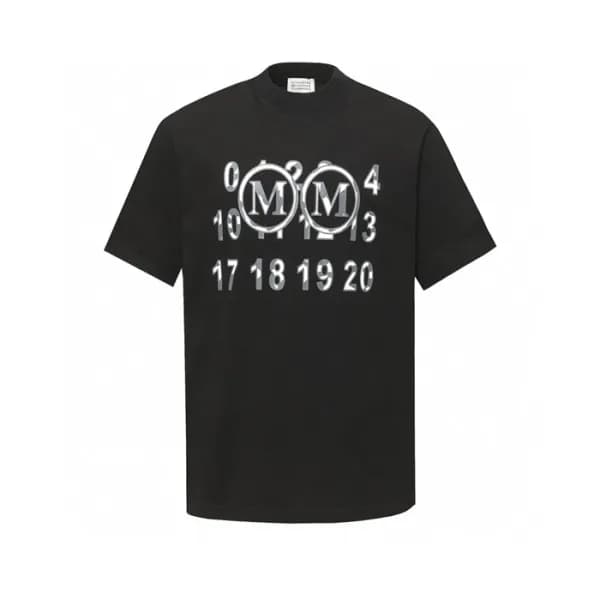 메종 마르지엘라 남성 라운드 반팔 티셔츠 - Maison Margiela Mens Roun… - 1