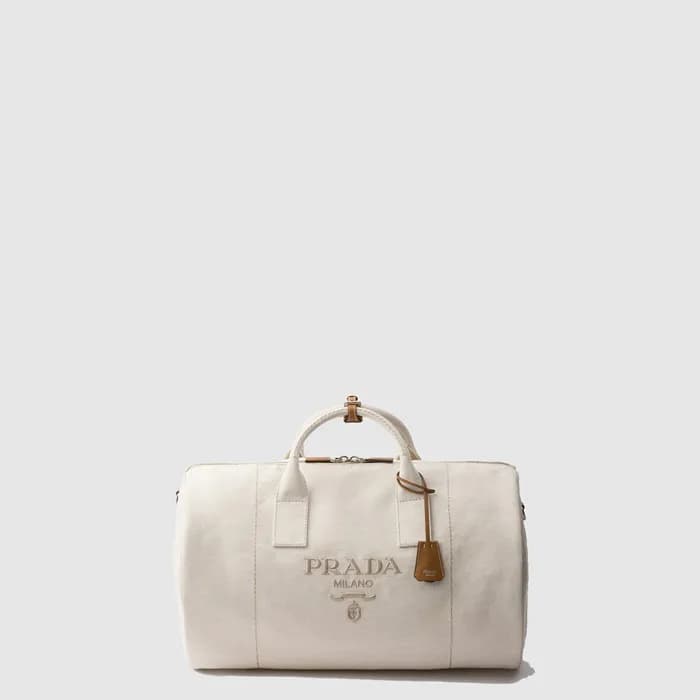 프라다 남성 캔버스 더플백 2VC051 - Prada Mens Canvas Duffel B… - 1