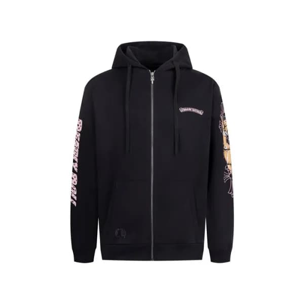크롬하츠 남성 집업 후디 - Chrom hearts Mens Zip-up Hoodie - … - 1