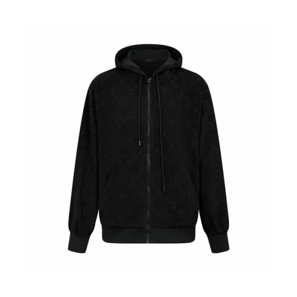 루이비통 남성 집업 후드티 - Louis vuitton Mens Zip-up Hoodie … - 1