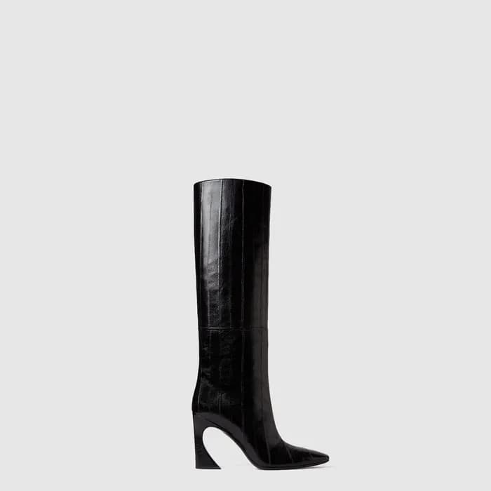 펜디 여성 아르코 가죽 부츠 - Fendi Womens Arco Leather Boots … - 1