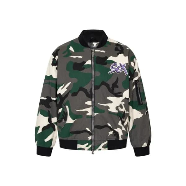 크롬하츠 남성 봄버 자켓 - Chrom Hearts Mens Bomber Jacket - … - 1