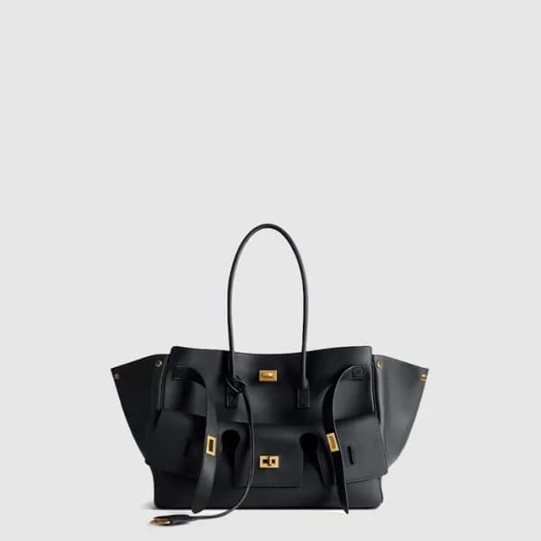 발렌시아가 여성 벨 에어 미디엄 캐리 올 백 - Balenciaga Womens Bel A… - 1