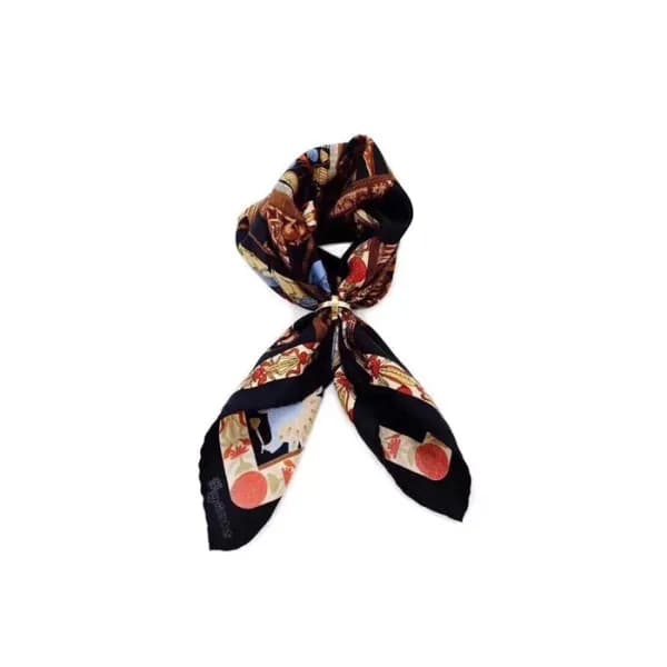 에르메스 남/녀 코스모스 스카프 90 링 - Hermes Unisex Cosmos Scar… - 1