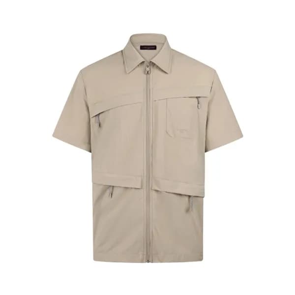 루이비통 남성 반팔 셔츠 - Louis vuitton Mens Short-sleeved S… - 1