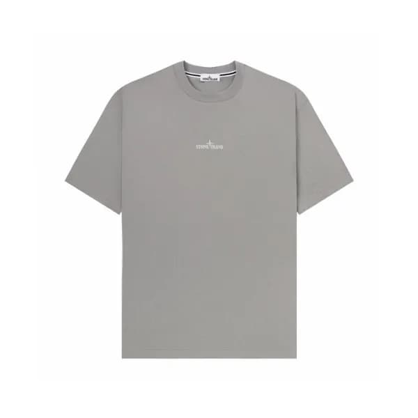 스톤아일랜드 남성 라운드 반팔 티셔츠 - Stone Island Mens Round Tsh… - 1