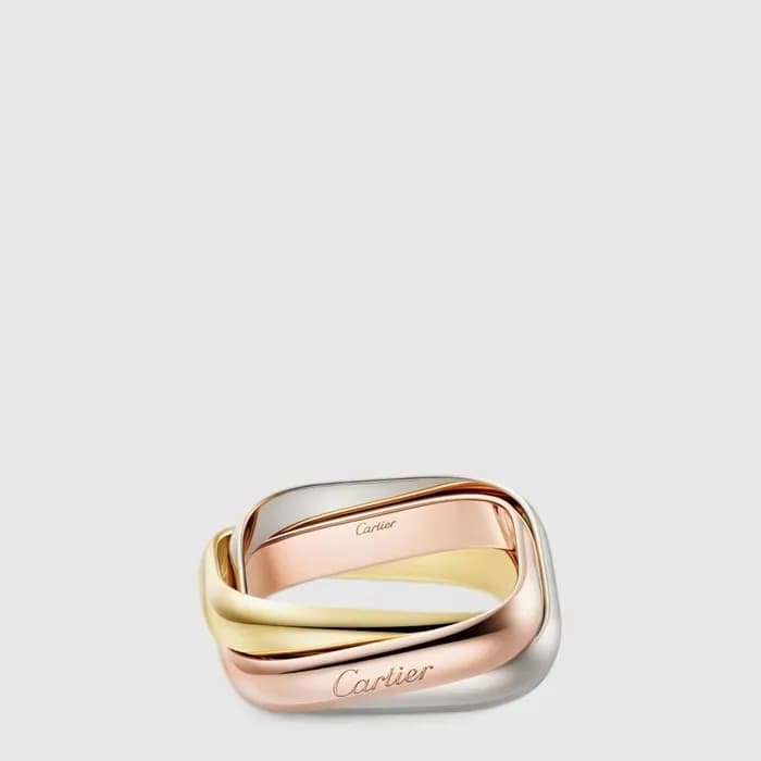 까르띠에 남/녀 트리니티 쿠션 링 클래식 - Cartier Unisex Trinity Cu…