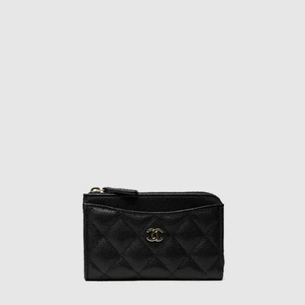 샤넬 여성 클래식 지퍼 카드 지갑 - Chanel Womens Classic Zippere… - 1