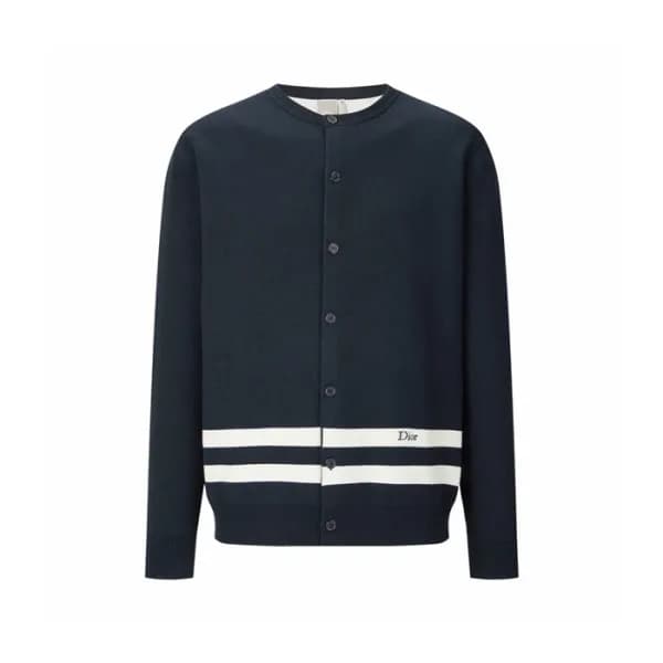 디올 남성 라운드 가디건 - Dior Mens Round Cardigan - dic16347x