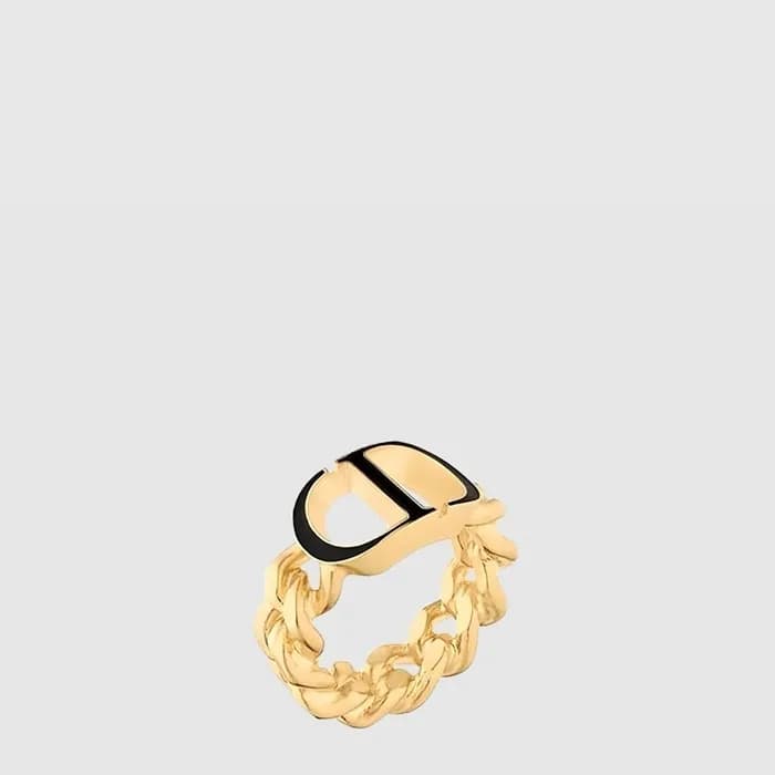 디올 여성 쁘띠 CD 스터드 반지 - Dior Womens Petit CD Stud Ring - acc9328x - 1