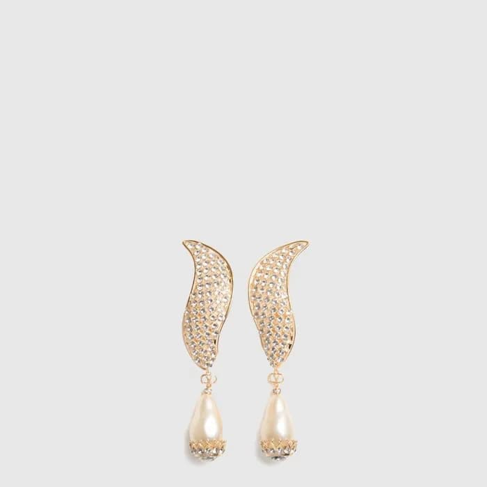 발렌티노 여성 크리스탈 이어링 - Valentino Womens Crystal Earring - acc10353x - 1