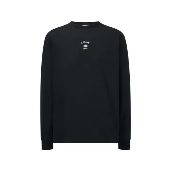 셀린느 남성 라운드 긴팔티 - Celine Mens Round Tshirt - cec17656x - 1