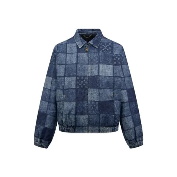 루이비통 남성 데님 자켓 - Louis vuitton Mens Denim Jacket - lvc17910x - 1